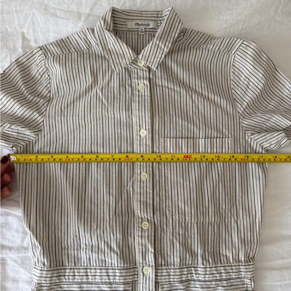 Madewell Short Sleeve Cotton Jumpsuit - Picture 5 of 5